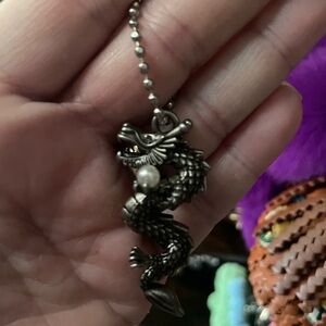 Rare Coach Dragon ball Chain